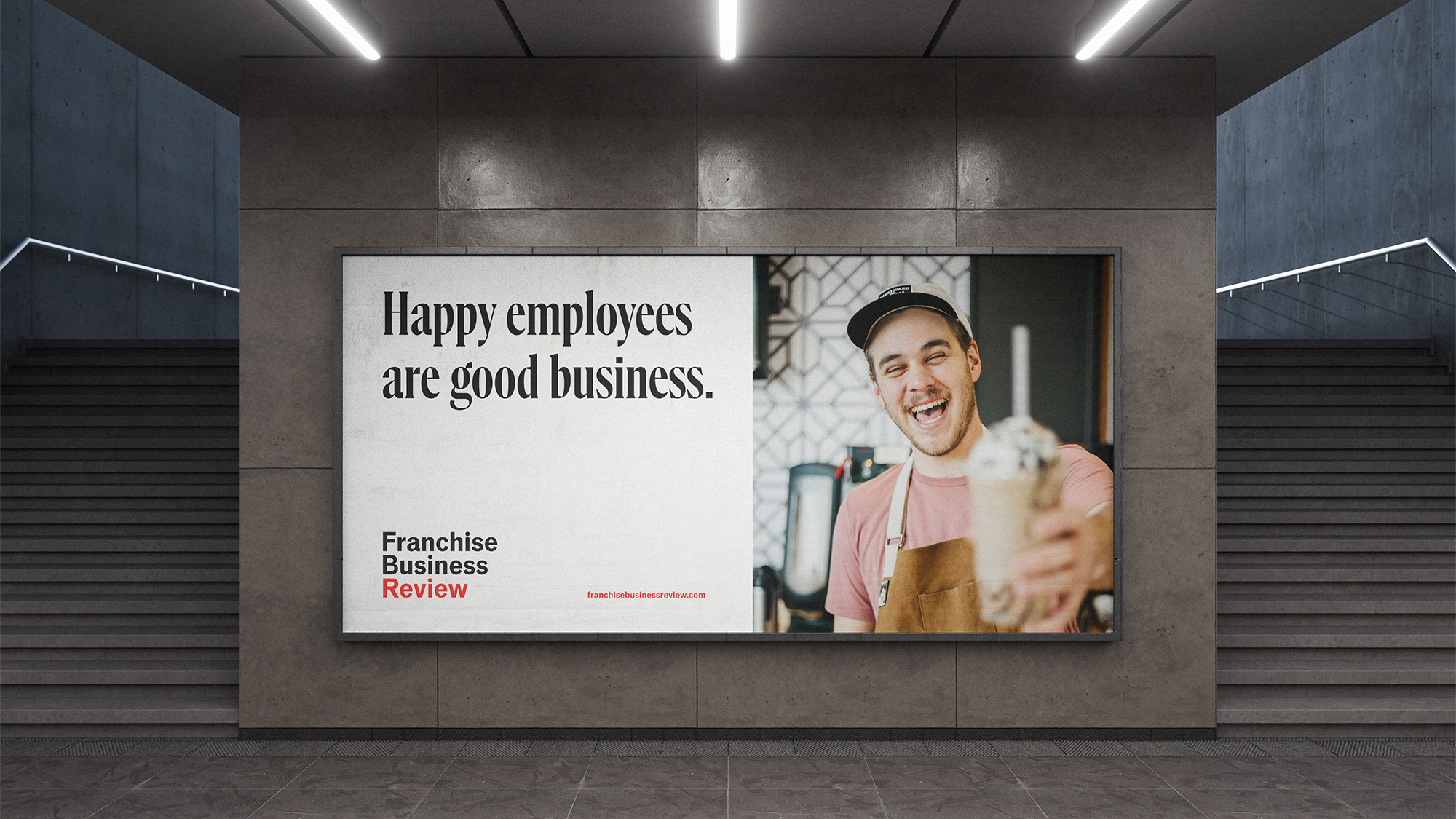 Franchise Business Review billboard